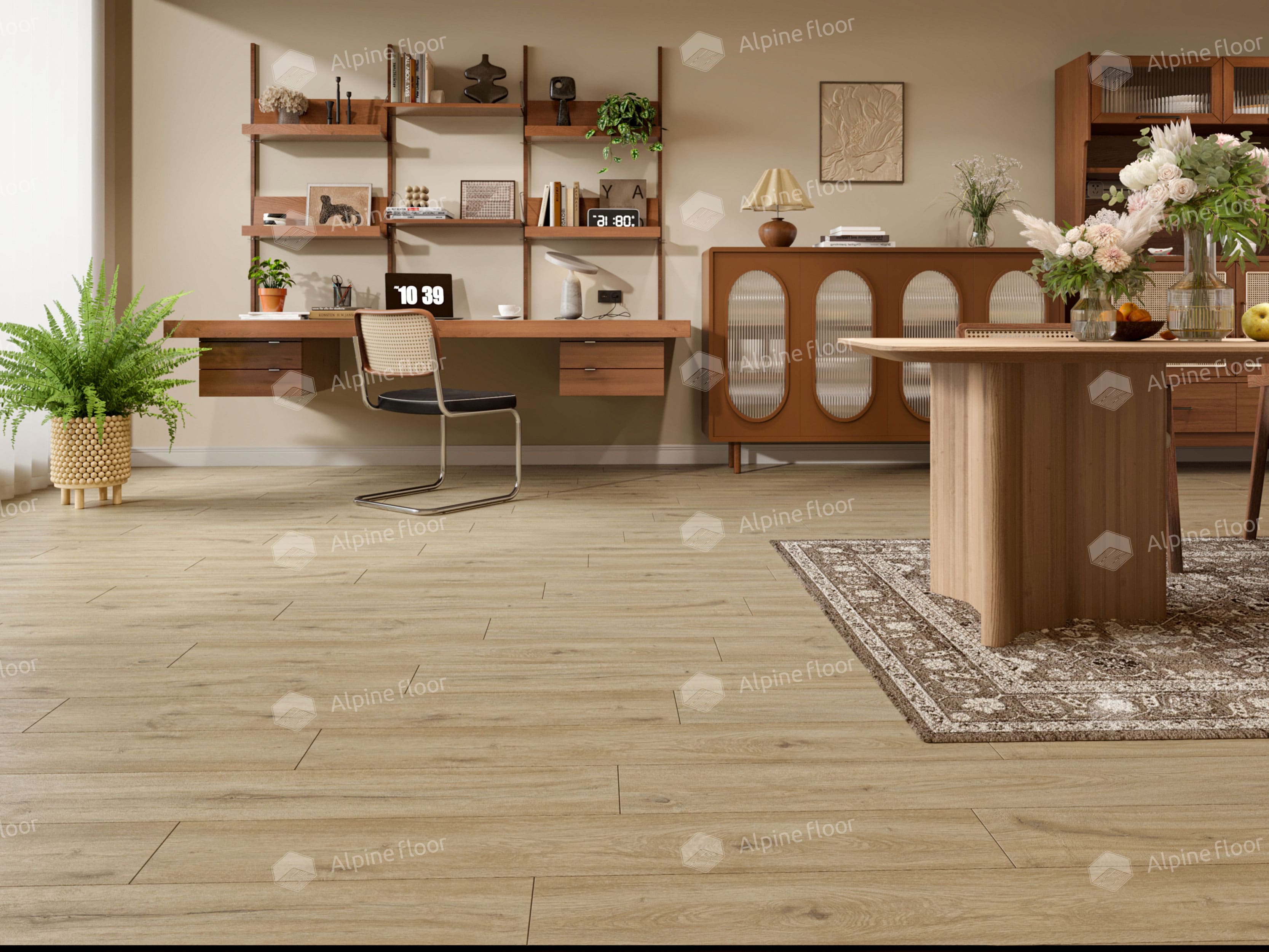 Замковый виниловый пол Alpine Floor Solo ЕСО 14-1001 Анданте, упаковка 2.23 м2 Замковый виниловый пол Alpine Floor Solo ЕСО 14-1001 Анданте, упаковка 2.23 м2