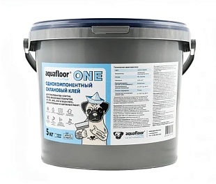 Однокомпонентный силановый клей Aquafloor "ONE" 5 кг.