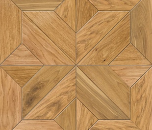 Модульный инженерный паркет LabArte Geometry №4-90 Дуб Рустик лак 607х607х14 мм, упаковка 1 м